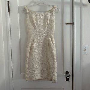 Sandra sage vintage wedding shift dress and coat